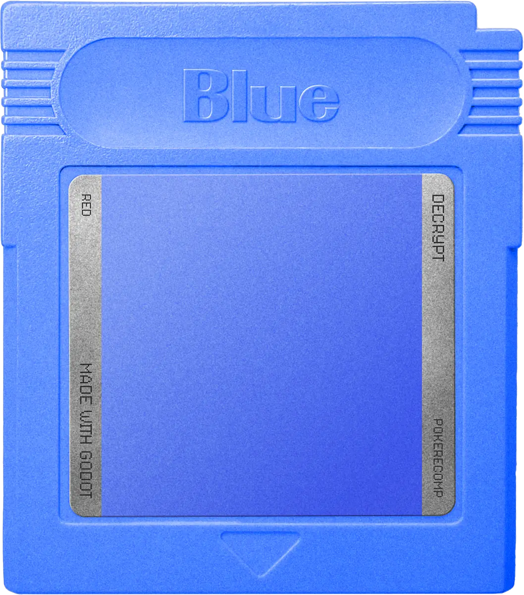 Pokémon Blue cartridge