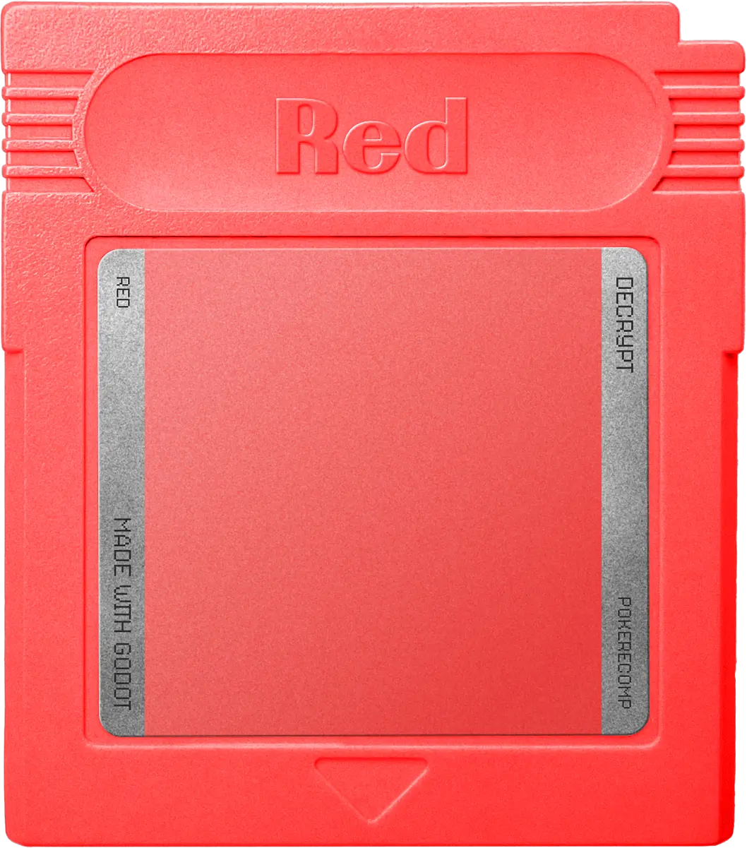 Pokémon Red cartridge